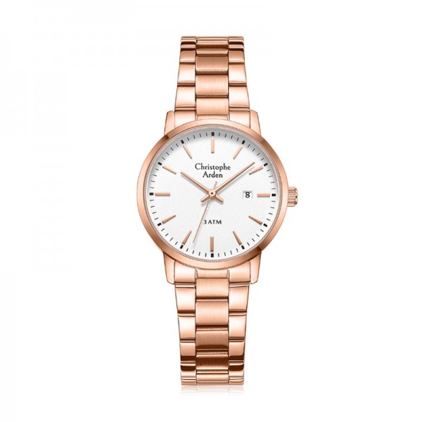 Christophe Arden CA 2004 Rosegold White Lady LDBRGSL